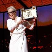 Meryl Streep recibe la Palma de Honor entre ovaciones y lágrimas: 'Un premio único' (EFE)