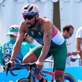Crisanto Grajales quedó en el sitio 39 en el triatlón individual (Mexsport)