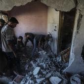 Brutal bombardeo israelí contra escuela en Gaza deja 28 muertos (EFE)