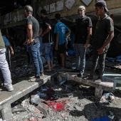 Brutal bombardeo israelí contra escuela en Gaza deja 28 muertos (EFE)