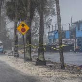 Así se percibe la costa oeste de Florida ante el eminente impacto de 'Milton' (EFE)