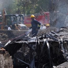 se estrella avion India sin supervivientes