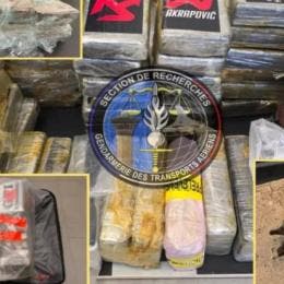 decomisa Francia 1 punto 8 toneladas droga Mexico
