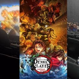 Hombre se orina durante la función de Demon Slayer