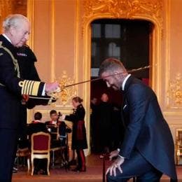 David Beckham y el rey Carlos III 
