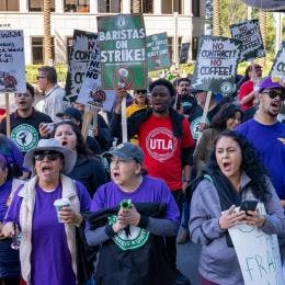 Huelga Starbucks