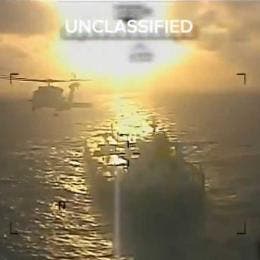 petrolero en aguas internacionales del mar Caribe frente a las costas de Venezuela