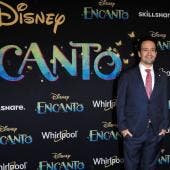 El compositor Lin-Manuel Miranda en la premier de la película de Disney, 'Encanto'.