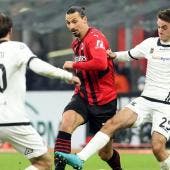 Spezia gana a Milan con error arbitral y gol de Gyasi en el último suspiro 