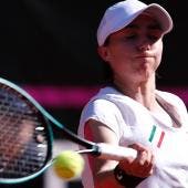 Fernanda Contreras cae ante Magda Linette en su debut en Wimbledon