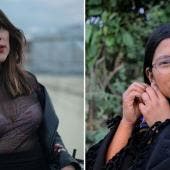 Las activistas mexicanas Natalia Lane y Mitzy Violeta Cortés.