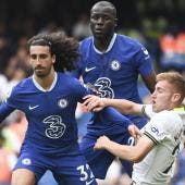 Chelsea y Tottenham igualan en un partido de locura en Stamford Bridge