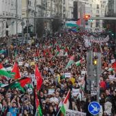 Madrid manifestación apoyo a Palestina