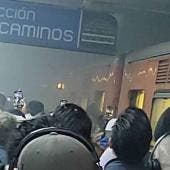 Linea 2 Metro humo explosion vias
