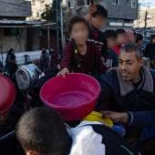La desesperación en Gaza por conseguir comida
