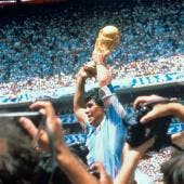 Diego Armando Maradona, campeón del mundo, Estadio Azteca 1986