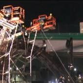 Trolebus Elevado colapsa estructura