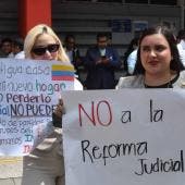 alumnos derecho protestan reforma judicial