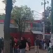 CETIS 33 joven agrede alumna queman moto