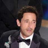 Adrien Brody The Brutalist gana Oscar mejor actor