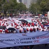 asisten 35 mil personas Dia del Trabajo