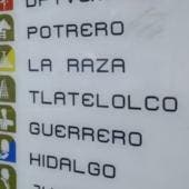 sacan sujeto molestar pasajeros Metro Hidalgo