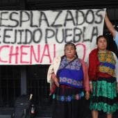 indigenas desplazados Chiapas exigen traslado nueve anos
