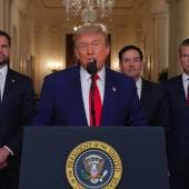 Iran aviso antemano ataque debil dice Trump