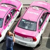 protestan taxistas borron cuenta nueva fotomultas
