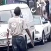 amenaza hombre machete Los Reyes Culhuacan vecinos