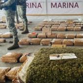 Marina asegura más de 330 kg de marihuana en el puerto de Veracruz