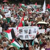 protestan CDMX exigen paz Gaza