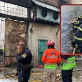 Sofocan incendio en bodegas de hule espuma en GAM