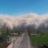 Tormenta de arena en Perú