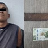 Con la media filiación del presunto agresor, los uniformados implementaron un dispositivo de búsqueda que permitió ubicarlo minutos después a escasos metros del lugar. 