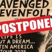 avenged sevenfold gira latinoamérica