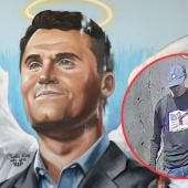 Charlie Kirk  y presunto asesino 