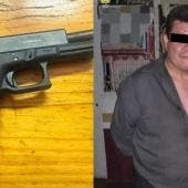 Los comensales salieron del lugar y el probable responsable intentó huir, pero fue alcanzado e interceptado por los uniformados.