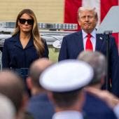 Donald Trump y Melania Trump