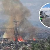Las autoridades exhortaron a la población a prever sus traslados debido a las afectaciones viales y al cierre temporal de la estación Santa Marta.