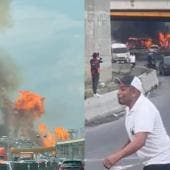 Un incendio registrado la tarde de este martes en una pipa a la altura del Puente de La Concordia, en la alcaldía Iztapalapa, provocó la suspensión de varios servicios de transporte