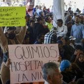 ofrece funcionaria IMSS disculpas ninos cancer.jpg