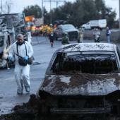 El incidente ocurrió el pasado 10 de septiembre, cuando una pipa volcó sobre el puente de La Concordia, lo que provocó una fuerte explosión.