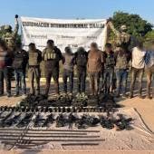 13 presuntos integrantes de ‘Los Mayos’