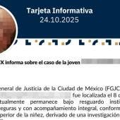 La Fiscalía capitalina señaló que la reintegración familiar de María Isabella dependerá del avance de las investigaciones
