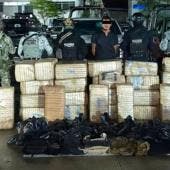 Aseguran más de media tonelada de droga en Tabasco