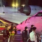 Se impactan dos aviones en LaGuardia