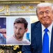 Donald Trump, Lionel Messi y Will Smith