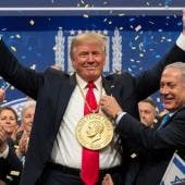 Donald Trump y Benjamín Netanyahu