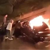 incendio auto china